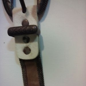 Vintage Wire Mesh Cow Shin Belt